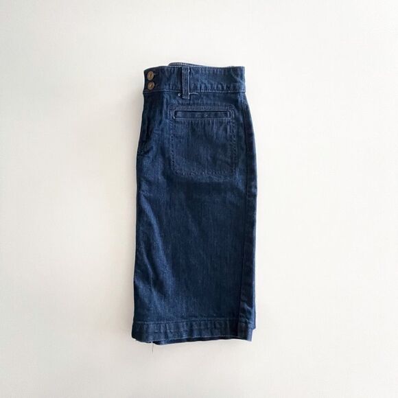 Banana Republic Denim Pencil Skirt 4 Pockets Women's 30R Stretch - Picture 8 of 8